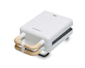 2 i 1 Vaffel/Sandwich Maskine - hvid
